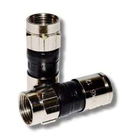 Conector para cable RG-6 DE COMPRESIÓN PPC EX6PLUS
