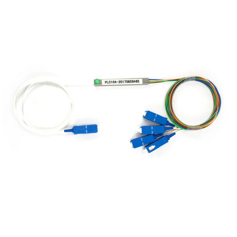 Splitter Óptico PLC-1×4 WDM conector SC/UPC