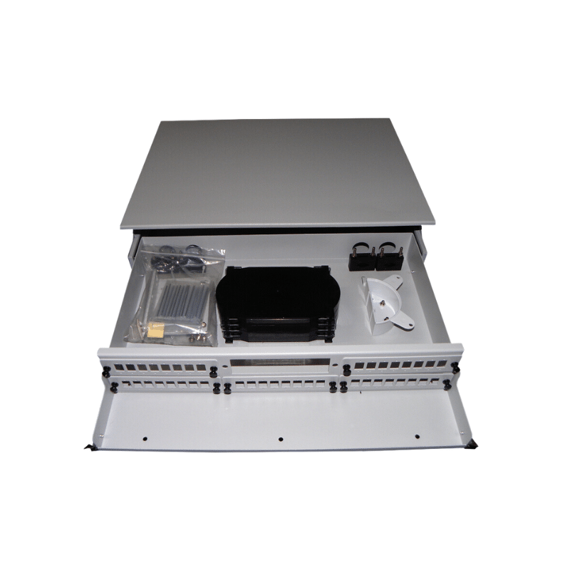 Patch Panel óptico 19" 48 SC simplex