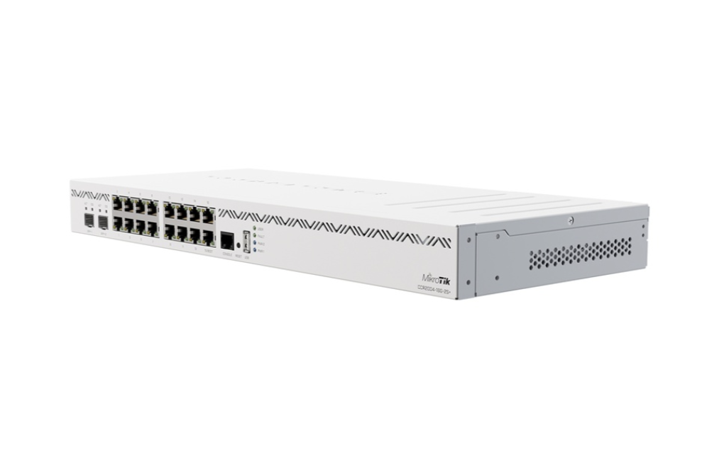 Cloud Core Router, CPU 4 núcleos, 16 puertos Gigabit