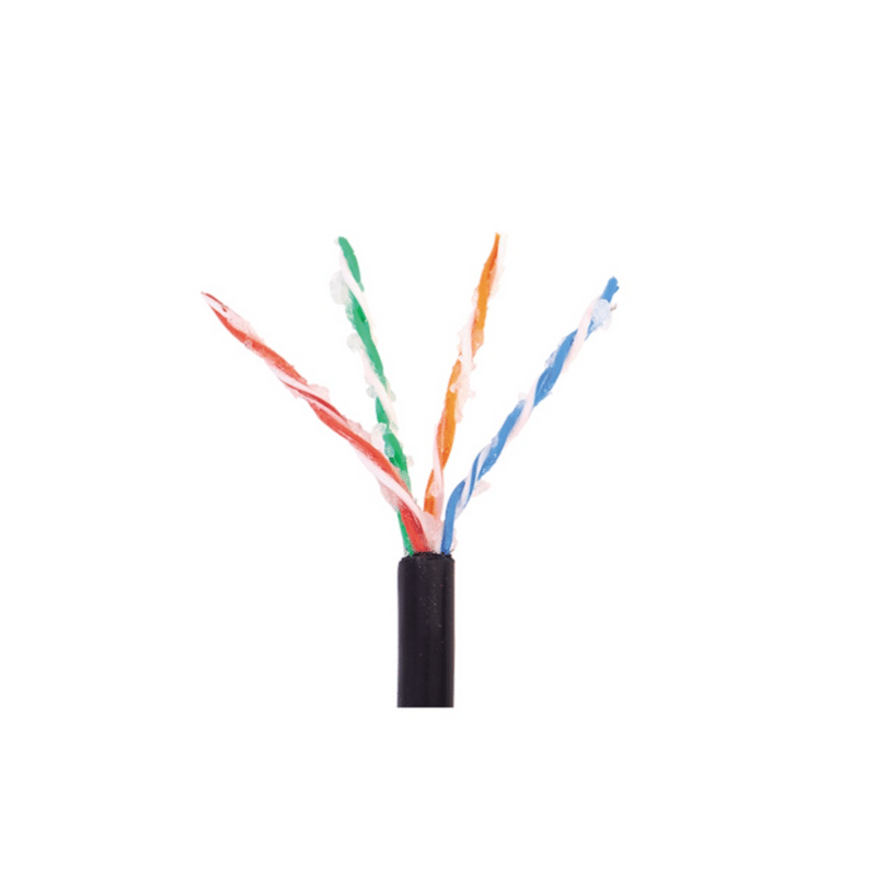 LINET Bobina Negra CAT5E Ext