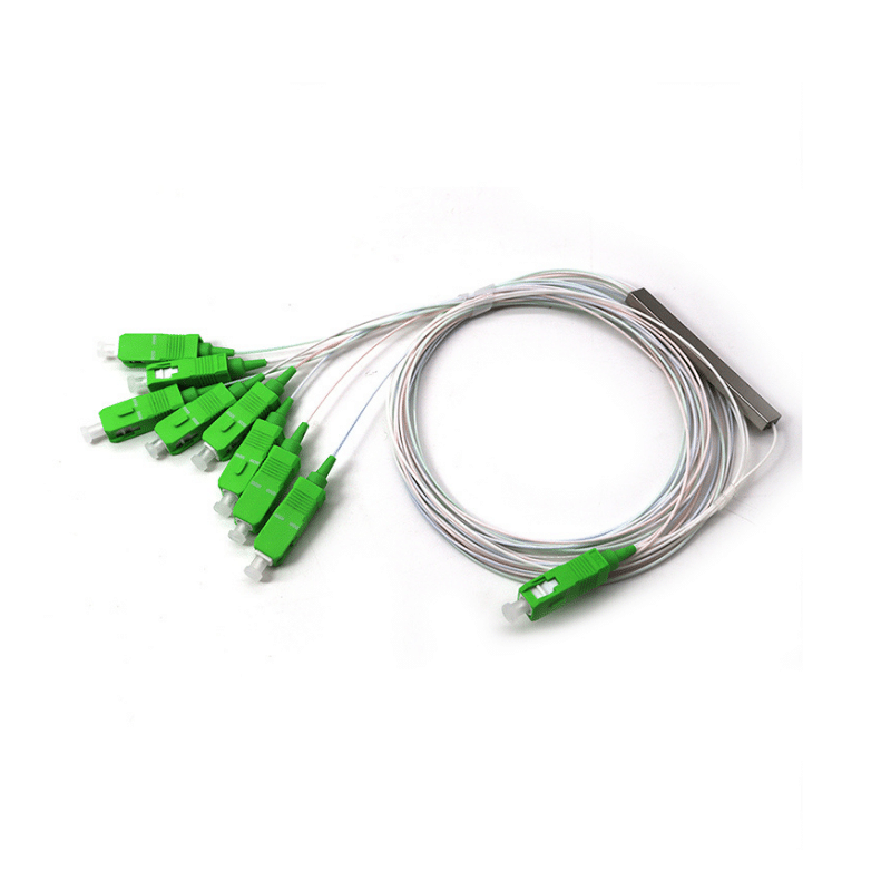 Splitter óptico 1×8 PLC SC/APC