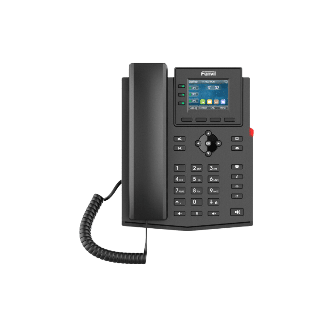 Teléfono IP, 3 líneas