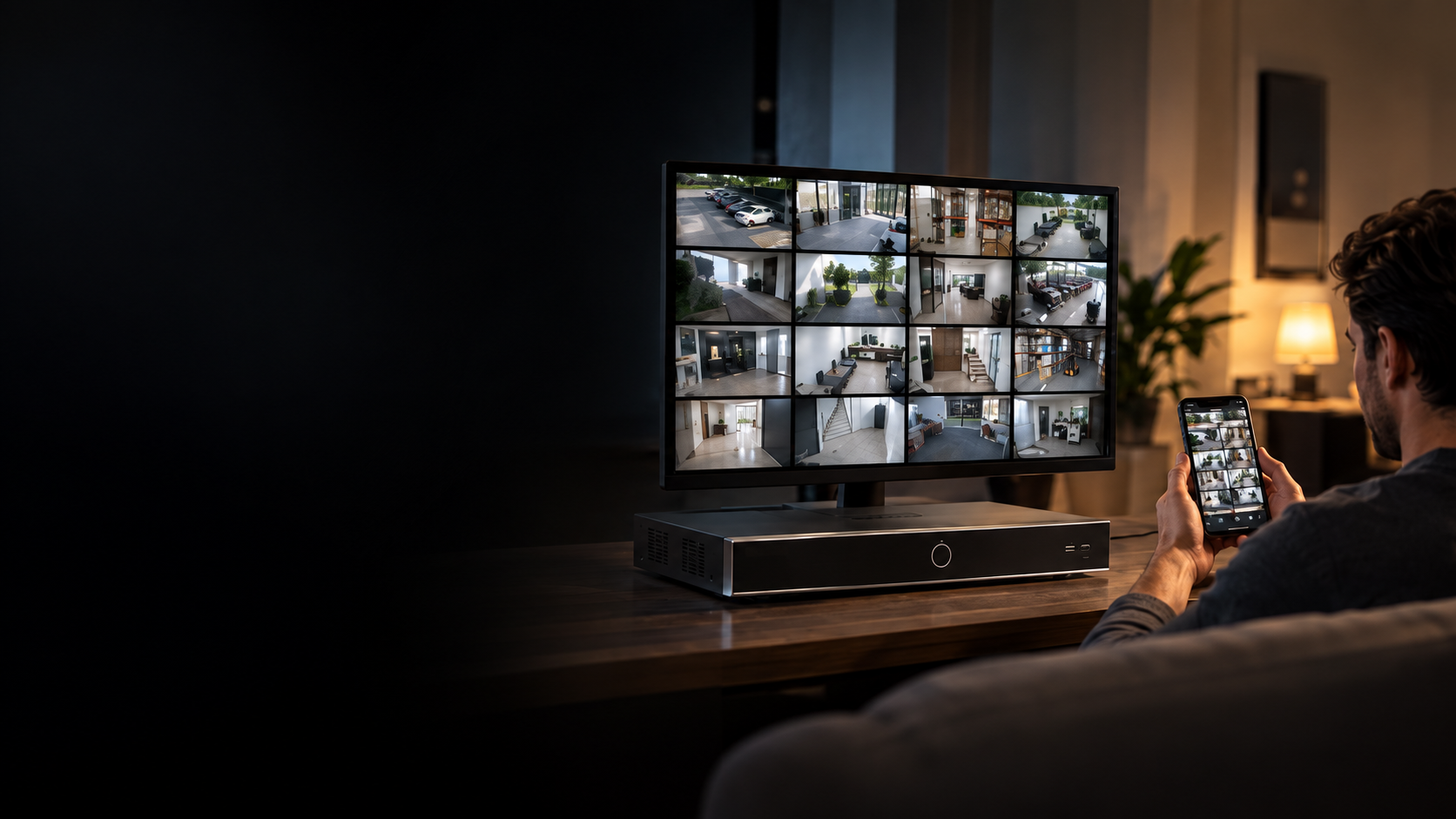 Sistema de videovigilancia para negocios